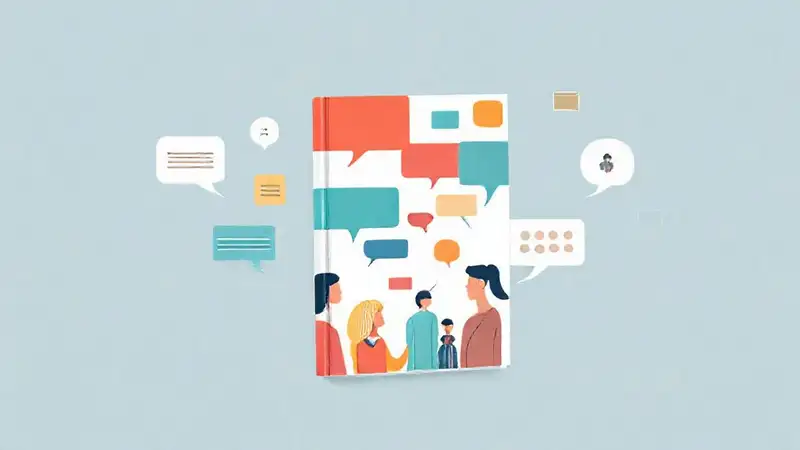 Ilustración moderna de comunicación diversa y vibrante