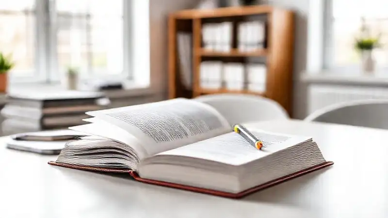 Estudio organizado con libros y luz natural