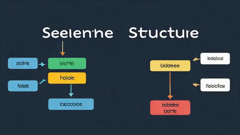 Diagrama ilustrativo de estructura sintáctica educativa