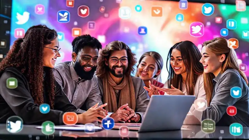 Estudiantes religiosos colaboran en red social moderna