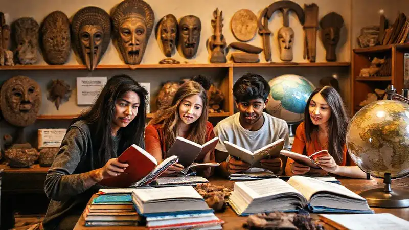 Materiales educativos y culturales en un entorno académico