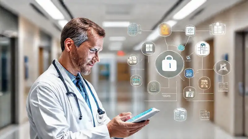 Protección de datos médicos en atención digital segura