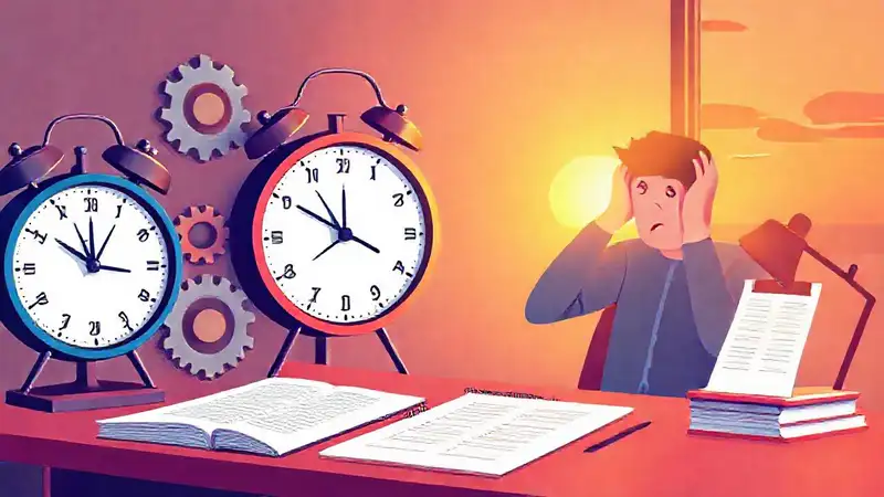 Relojes, calendario, frustración y motivación visual