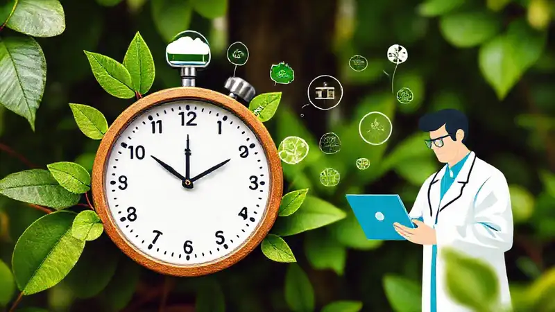 Equilibrio entre naturaleza y tecnología moderna