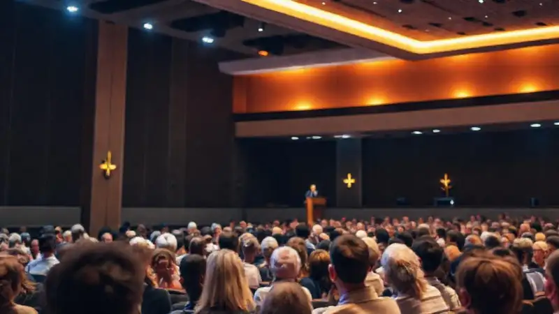 Líderes religiosos inspiran en conferencia moderna