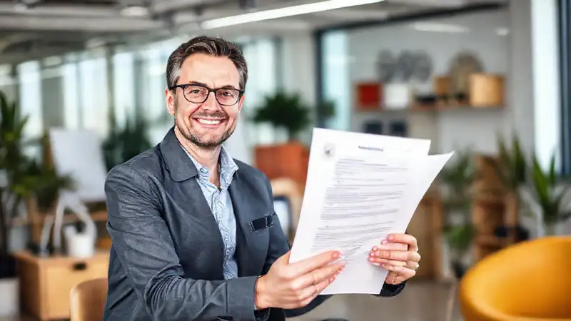 Sociólogo profesional preparado para éxito laboral