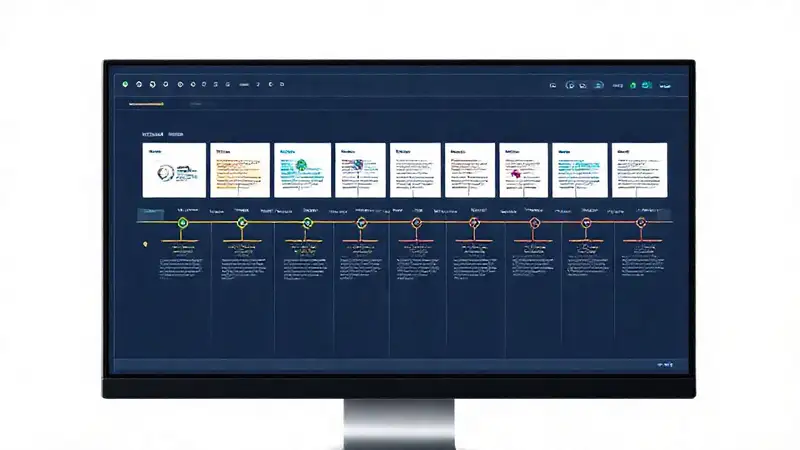Interfaz digital con gráficos claros y modernos