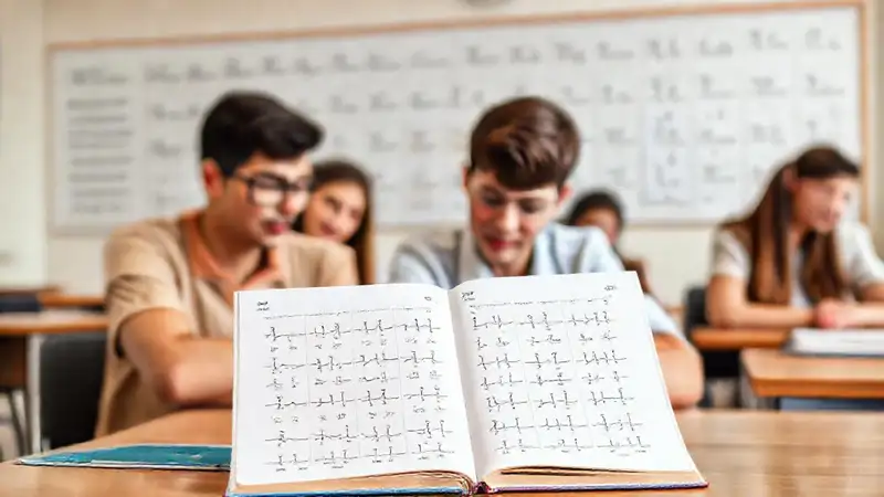Símbolos fonéticos en un aula moderna