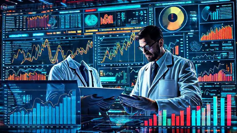 Datos históricos y futuristas en diseño fusionado