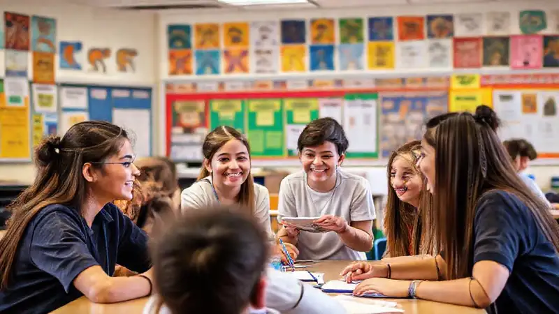 Profesores motivan grupos en aula diversa