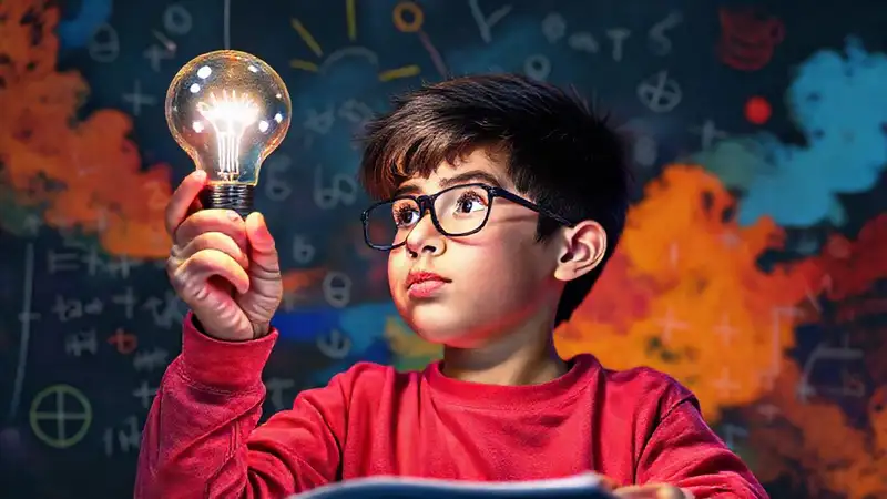 Estudiante resuelve problemas con inspiración y éxito