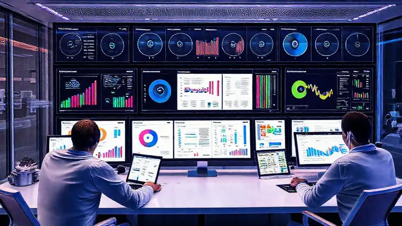 Espacio de trabajo moderno y colaborativo digital