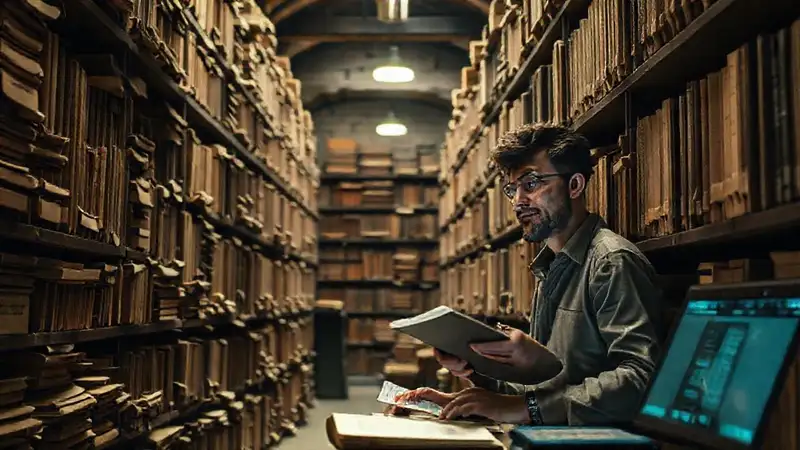Archivista busca historia en interfaz moderna y accesible