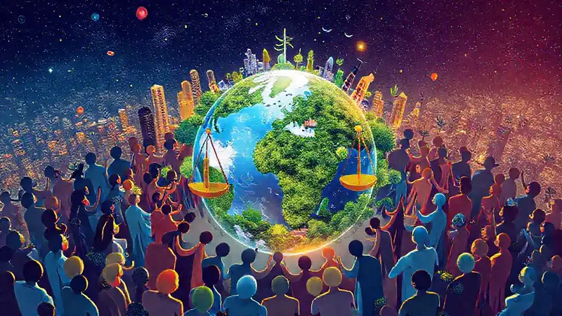 Mundo unido con justicia, naturaleza y diversidad
