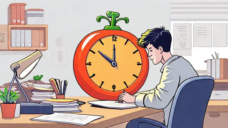 Reloj tomate, estudio, motivación y energía