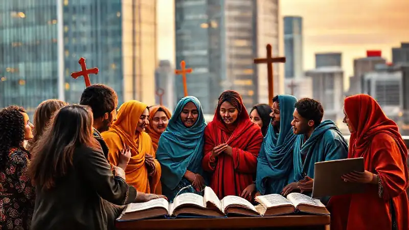 Diálogo interreligioso en ciudad multicultural armónica