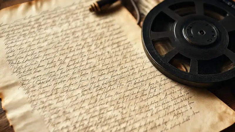 Documentos históricos y grabaciones en archivo