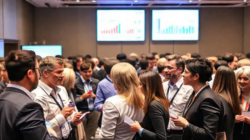 Evento profesional con especialistas, networking y colaboración