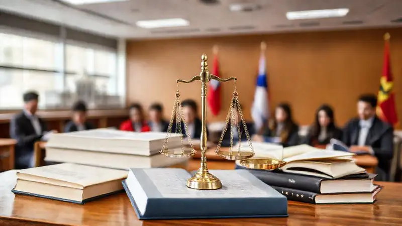 Imágenes de justicia, ley y educación modernas