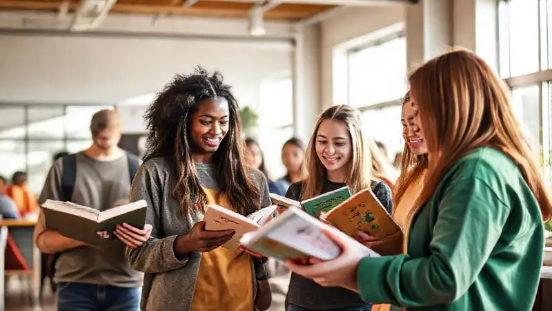 Jóvenes motivados participan en actividades comunitarias