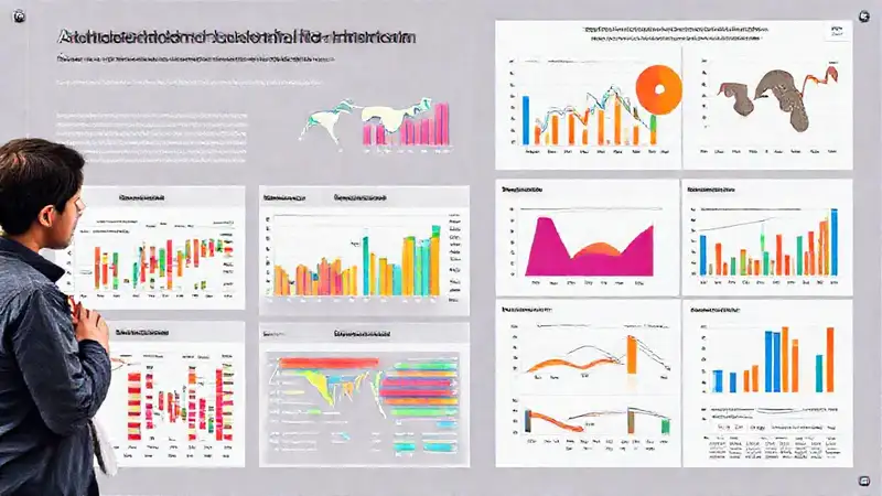 Póster académico con gráficos y datos visuales