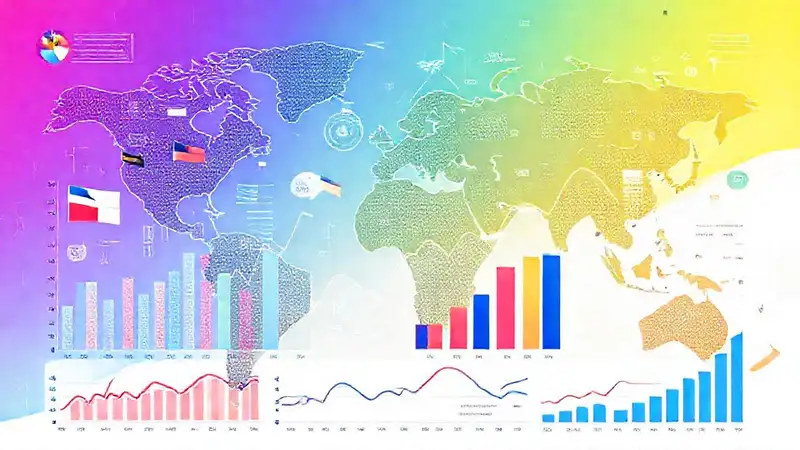 Visualizaciones políticas modernas y vibrantes de datos
