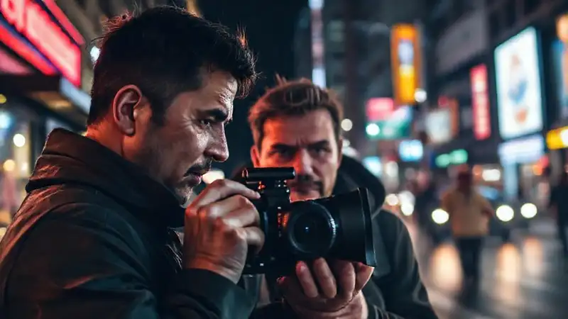 Fotógrafo urbano captura momento emocional intenso
