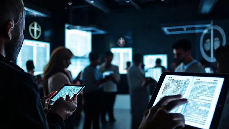 Teología digital con dispositivos y recursos modernos