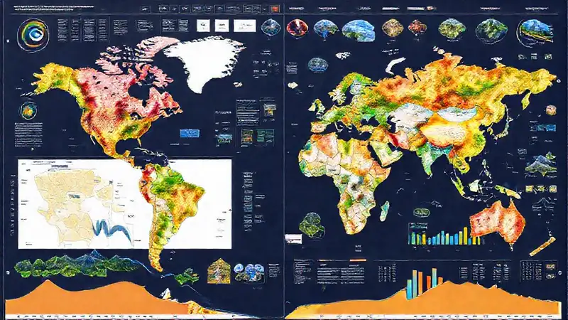Informe geográfico completo y visualmente atractivo