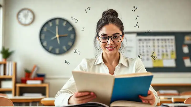 Joven mujer estudiando en entorno moderno e inspirador