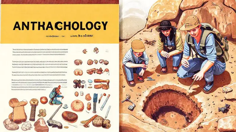 Guía de antropología con estudiantes y hallazgos