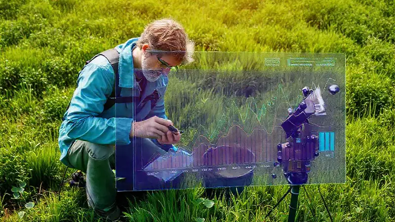 Análisis ambiental con muestras y sensores digitales