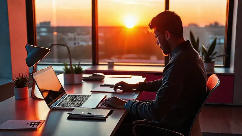 Espacio moderno y creativo para trabajar inspirado