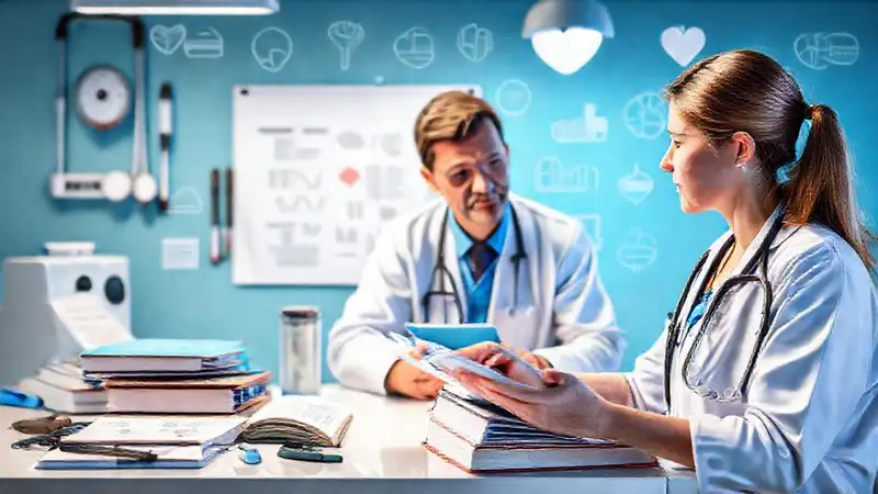 Recursos y ambiente médico profesional y moderno