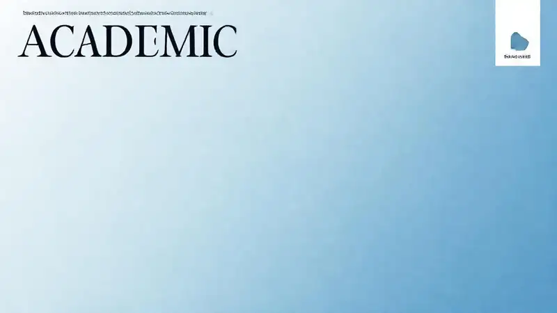 Portada moderna de revista académica confiable