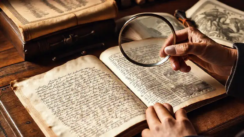Documentos antiguos y ambiente académico