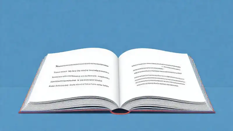 Libro abierto con citas y estilo minimalista