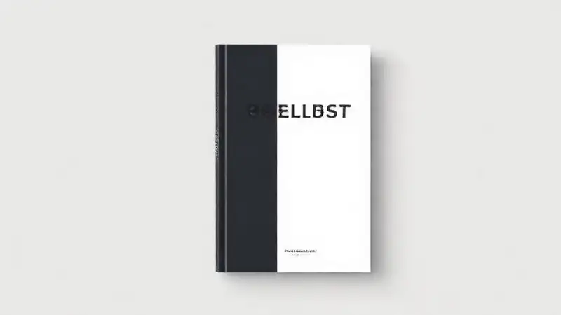 Portada minimalista, clara, moderna y profesional