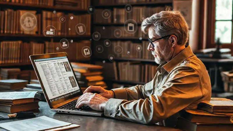 Investigador combina historia y tecnología digital