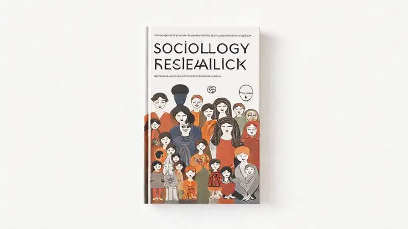 Portada moderna de sociología familiar sencilla