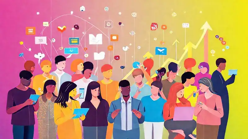 Energía digital y crecimiento en redes sociales