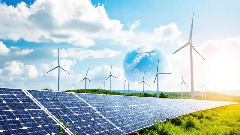 Energía renovable y naturaleza en armonía