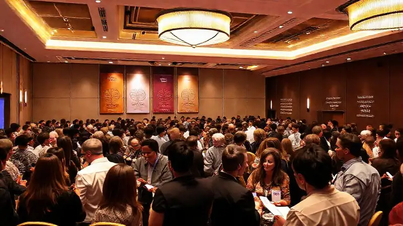 Sala de reuniones con diversidad y espiritualidad
