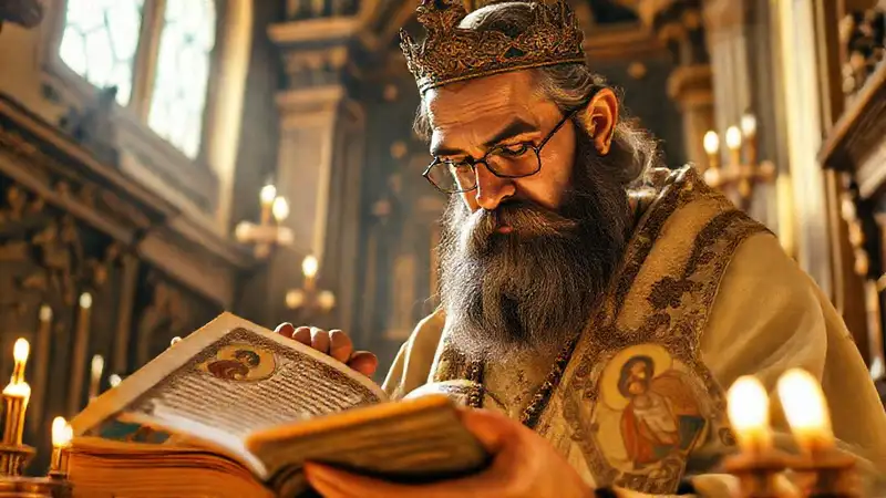 Estudio de textos sagrados y símbolos religiosos