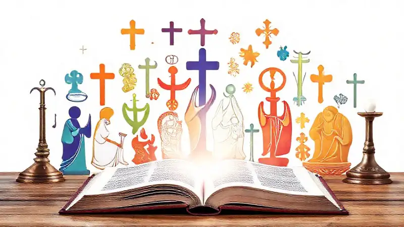 Diálogo interreligioso con símbolos y luz espirituales