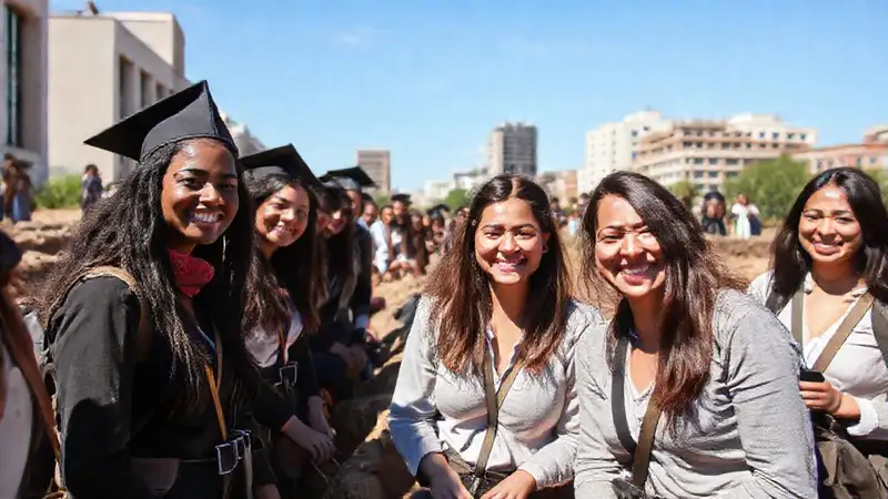 Graduados en antropología con diversas experiencias