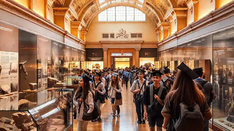 Museo con historia, arte y cultura vibrante