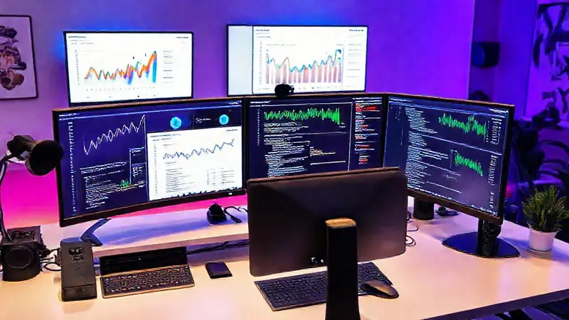 Espacio de trabajo digital y elegante para diseñadores