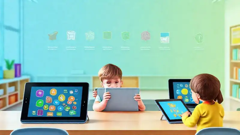 Tecnología y educación en aula moderna