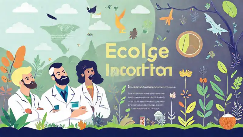 Fondo ecológico con científicos y símbolos naturales